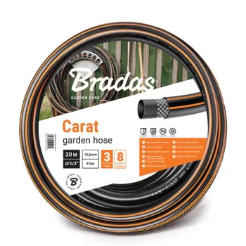 Маркуч градински CARAT трислоен 1/2″ – 20м
