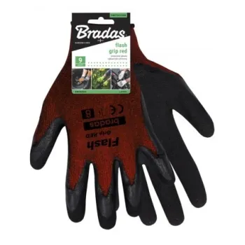Ръкавици FLASH GRIP RED латекс, размер 10