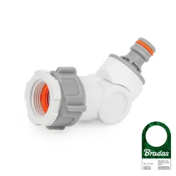 Конектор за кран с регулируем ъгъл 1″ – 3/4″ WHITE LINE