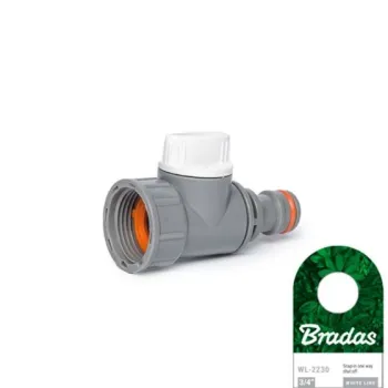 Конектор с регулиращ клапан за маркуч и вътрешна резба 3/4″ WHITE LINE
