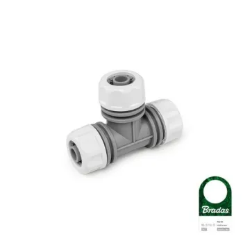 Съединител троен за градински маркуч 1/2″ WHITE LINE
