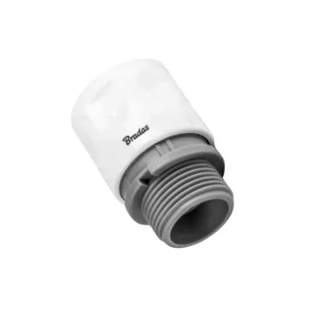 Конектор за маркуч с мъжка резба 3/4″ WHITE LINE
