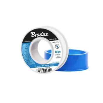 Тефлонова лента Bradas, 12mm x 0.1mm x 12m