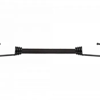 Ластик с куки Bradas, подсилен, черен – 120cm