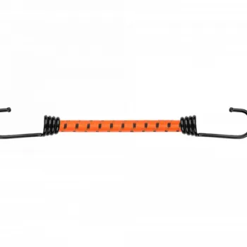 Ластик с куки Bradas, подсилен, оранжев – 60cm