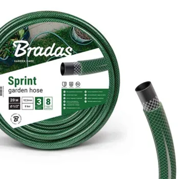Маркуч градински SPRINT трислоен 1/2″ – 20m