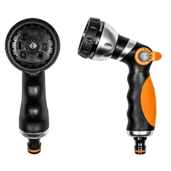 Пистолет за поливане с 8 функции метален BLACK LINE