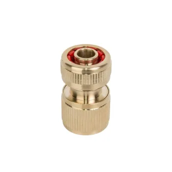 Конектор за маркуч Bradas, месинг, 1/2″