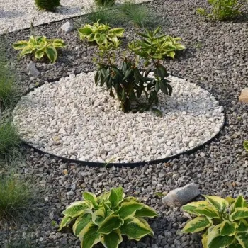 Ограничителна лента – бордюр за градини EASY BORDER, графит, 5cm х 10m