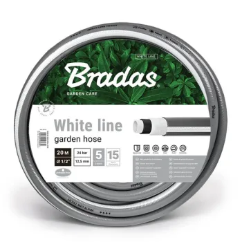 Маркуч градински петслоен WHITE LINE 1/2″ – 20м