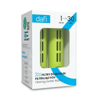 Комплект 2 броя филтри за бутилка Dafi Soft и Solid – зелени