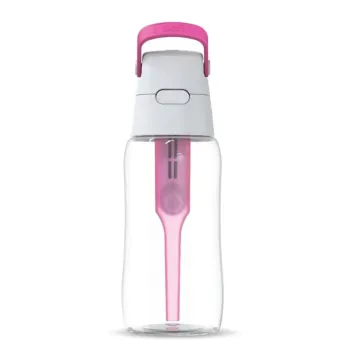 Филтрираща бутилка Dafi SOLID, 0,5 l, розова