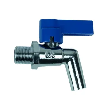 Канелка Eno Premium 3/8″ за хранителни течности, месинг хромиран