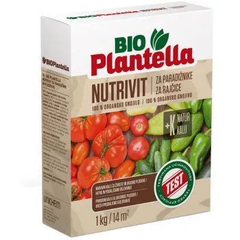 Тор Bio Plantella Nutrivit за домати и плодови зеленчуци, гранулиран 1 кг.