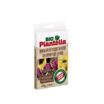 Лепящи Bio Plantella жълти пеперуди против насекоми 10 бр.