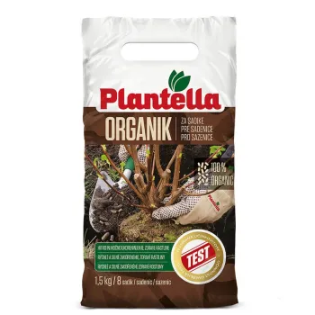 Тор органичен Plantella Organik за засаждане и пресаждане на фиданки- разсади 1.5кг