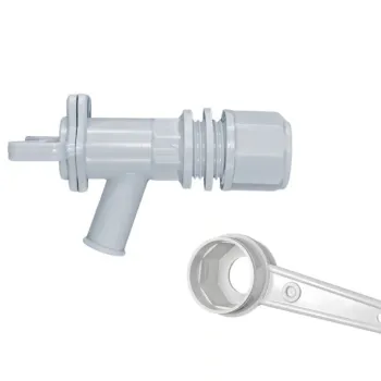 Канелка сива но. 1 Ф1/2″ с гайка и ключ