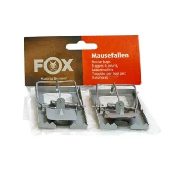 Капан за мишки Fox, метален 2 бр.