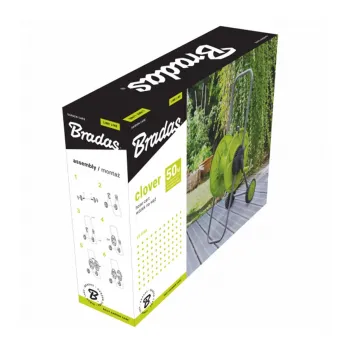 Количка за маркуч (макара) за 1/2″ 50m LIME LINE CLOVER