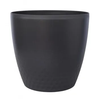 Кашпа Perla Ф14см, антрацит