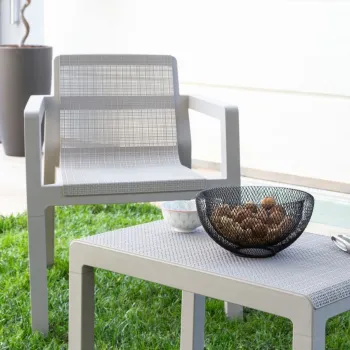 Комплект Toomax RIVIERA от 2 стола и маса, топло сив