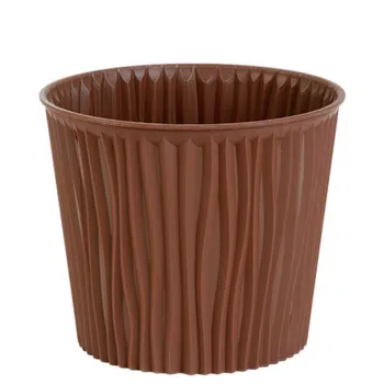 Кашпа Бамбу с дренаж ф16 cm.