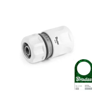 Конектор със стоп за маркуч 1/2″ WHITE LINE