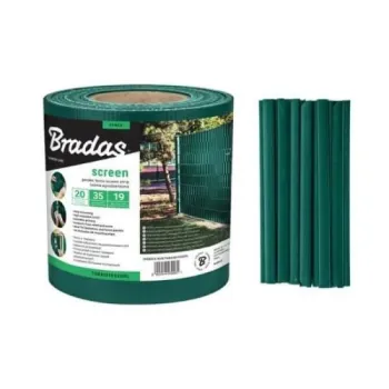 Оградна лента Bradas 19cm x 35m – зелена