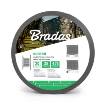 Оградна лента Bradas 4.75cm x 35m – сива