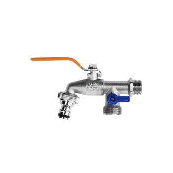 Месингов сферичен кран 3/4″, 2 х 1″